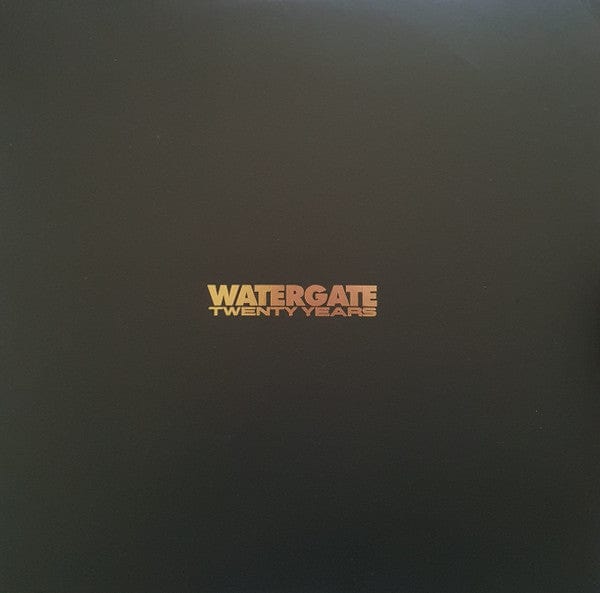 Various - Watergate Twenty Years Anniversary Compilation (3xLP) Watergate Records Vinyl 4251804139502