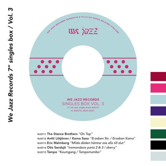 Various - We Jazz Records 7" Singles Box / Vol. 3 (5x7") We Jazz Vinyl