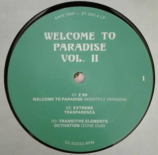 Various - Welcome To Paradise Vol. II: Italian Dream House 89-93 (2xLP) Safe Trip Vinyl