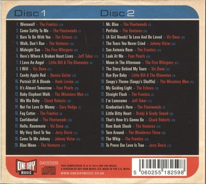 Various – Werewolf The Dolton Records Story (2xCD, One Day Music, 2014) Back Cover
