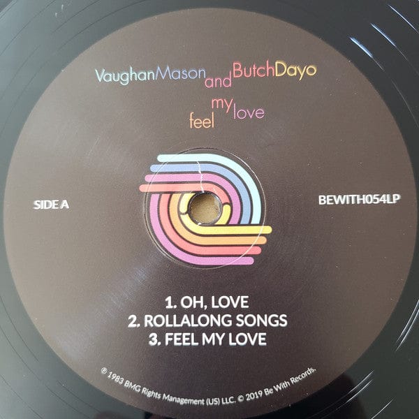 Vaughan Mason And Butch Dayo - Feel My Love (LP) Be With Records Vinyl 4251648412519