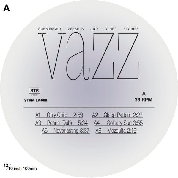 Vazz / Hugh Small - Submerged Vessels And Other Stories / Piano Music (2014 - 2016) (LP) Stroom (2), Forced Nostalgia Vinyl 8713748985110