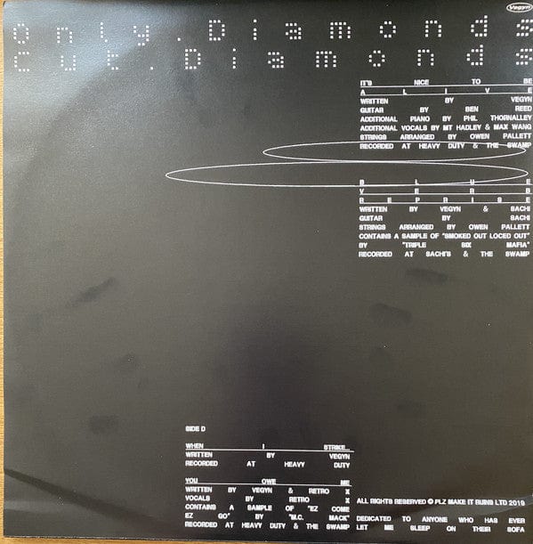 Vegyn - Only Diamonds Cut Diamonds (2xLP, Album, RP) PLZ Make It Ruins