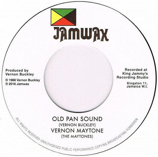 Vernon Maytone - Old Pan Sound (7") Jamwax Vinyl