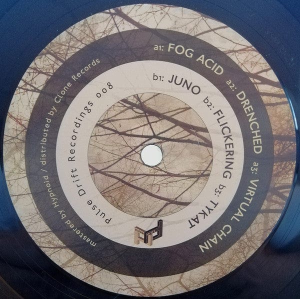 Vertical67 – Through The Fog (12", Pulse Drift Recordings, 2021) Back Cover