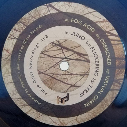 Vertical67 – Through The Fog (12", Pulse Drift Recordings, 2021) Back Cover