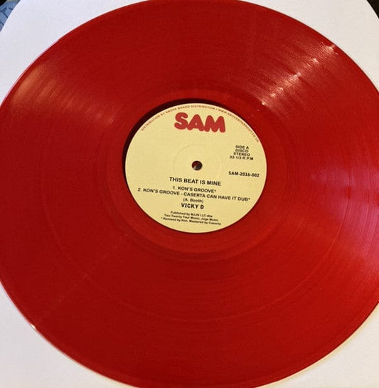 Vicky D* - This Beat Is Mine (12", RE, Red) Sam Records