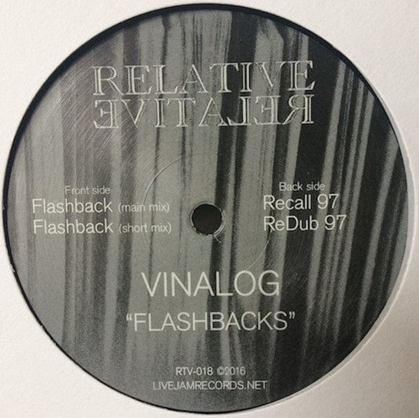 Vinalog - Flashbacks (12") Relative Vinyl