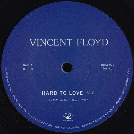 Vincent Floyd - Hard To Love (10") Rush Hour (4) Vinyl