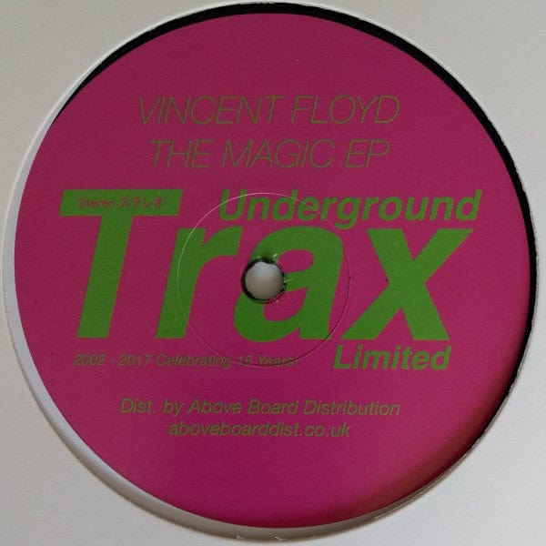 Vincent Floyd - The Magic E.P (12") Underground Trax Vinyl