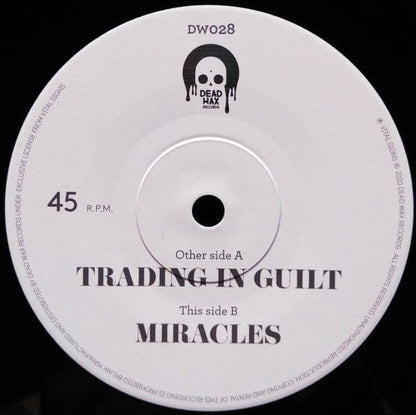 Vital Signs (4) - Trading In Guilt (7", Ltd, Num, RM) Dead Wax Records