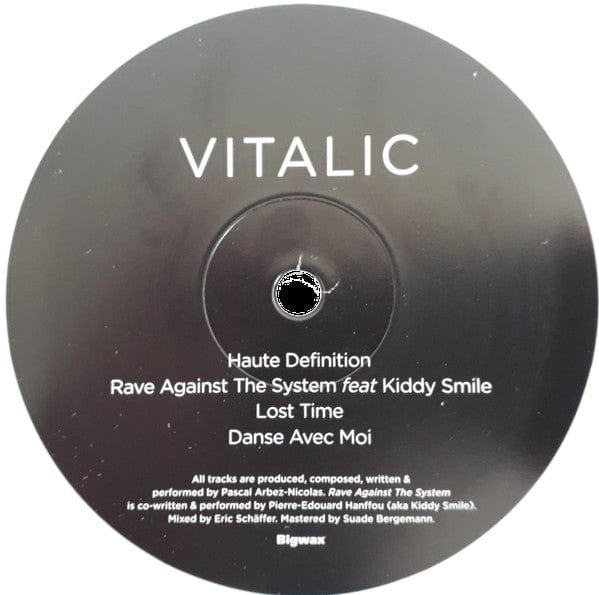 Vitalic - Dissidænce (Episode 1) (LP) Clivage Music Vinyl 3516628347511