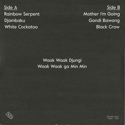 Waak Waak Djungi* - Waak Waak ga Min Min (LP) Efficient Space Vinyl 4260544822575