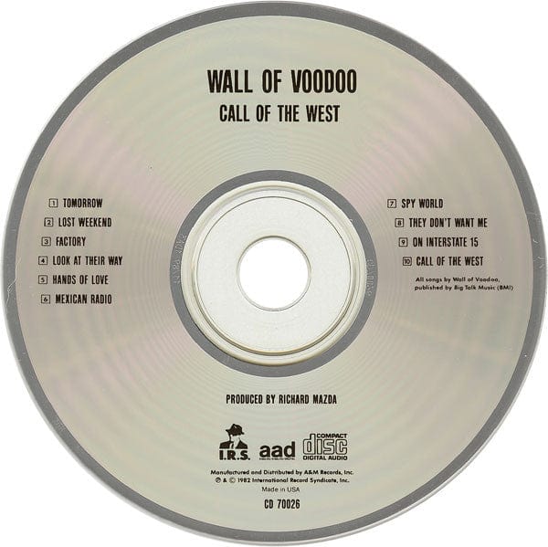 Wall Of Voodoo – Call Of The West (CD, I.R.S. Records) Image 3