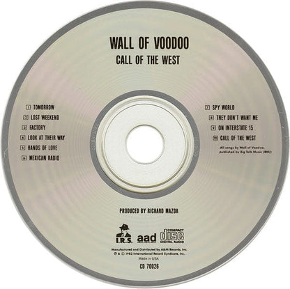 Wall Of Voodoo – Call Of The West (CD, I.R.S. Records) Image 3