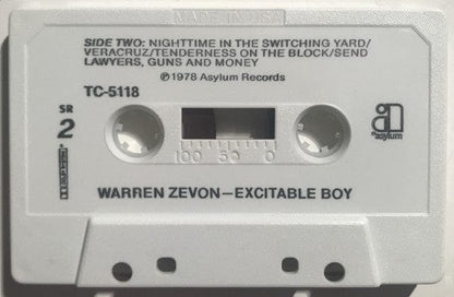 Warren Zevon - Excitable Boy on Asylum Records at Further Records