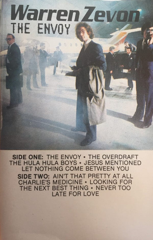 Warren Zevon – The Envoy (Cassette, Asylum Records, 1982) Front Cover