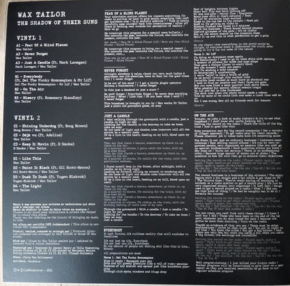 Wax Tailor - The Shadow Of Their Suns (2xLP, Album) on Lab'Oratoire at Further Records
