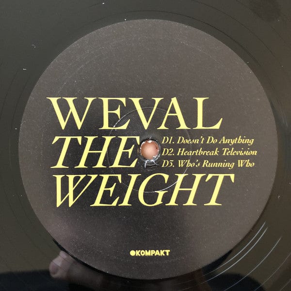 Weval - The Weight (2xLP, Album, 180) on Kompakt at Further Records