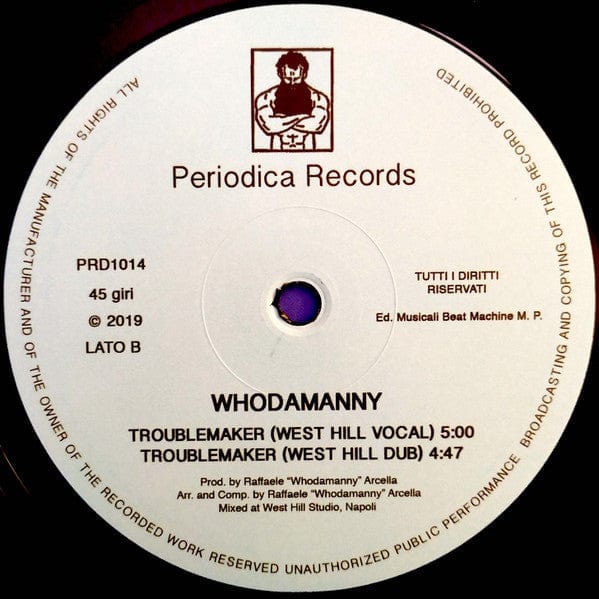Whodamanny - The Dance Sucker (12") Periodica Records Vinyl