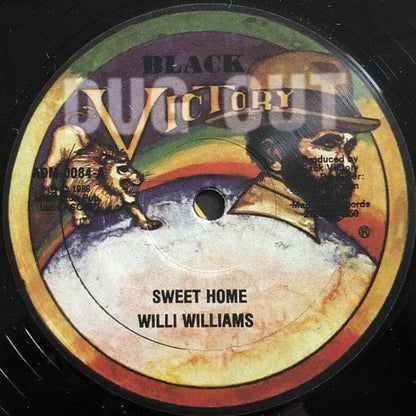 Willi Williams - Sweet Home (12", RP) Black Victory, Dug Out