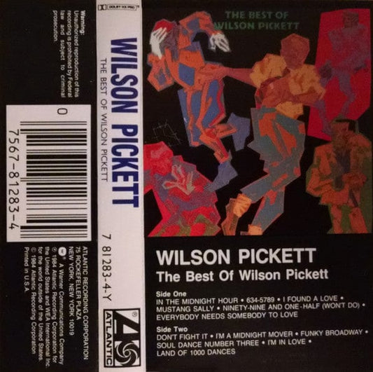 Wilson Pickett - The Best Of Wilson Pickett (Cassette) Atlantic,Atlantic Cassette 07567812834