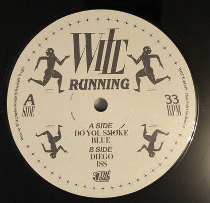 Wilt – Running (12", Thé Chaud Records, 2019) Front Cover