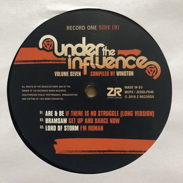 Winston (10) - Under The Influence Volume Seven (A Collection Of Rare Soul & Disco) (2xLP, Comp) Z Records