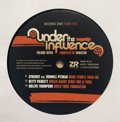 Winston (10) - Under The Influence Volume Seven (A Collection Of Rare Soul & Disco) (2xLP, Comp) Z Records