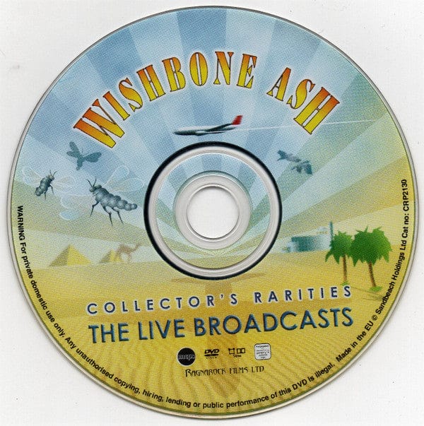 Wishbone Ash - The Live Broadcasts (DVD) Ragnarock Films Ltd,Music Reviews Ltd DVD 823880021305