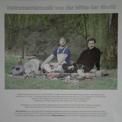 Wolf Müller & Niklas Wandt - Instrumentalmusik Von Der Mitte Der World (2xLP) Growing Bin Records Vinyl