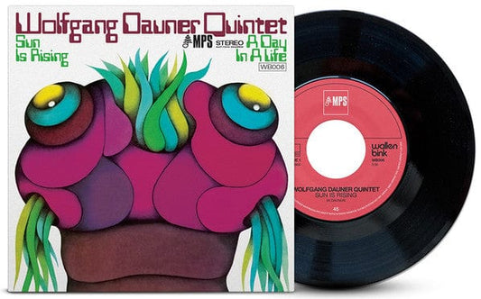 Wolfgang Dauner Quintet - Sun Is Rising / A Day In The Life (7") MPS Records,WallenBink Vinyl