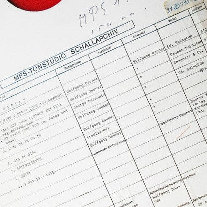 Wolfgang Dauner Quintet - Sun Is Rising / A Day In The Life (7") MPS Records,WallenBink Vinyl