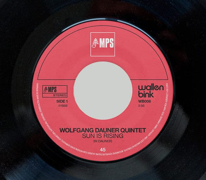 Wolfgang Dauner Quintet - Sun Is Rising / A Day In The Life (7") MPS Records,WallenBink Vinyl