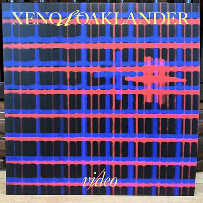 Xeno & Oaklander – Vi/deo (LP, Red, Dais Records, 2021) Front Cover