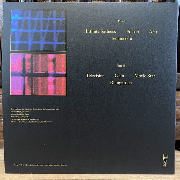 Xeno & Oaklander – Vi/deo (LP, Red, Dais Records, 2021) Image 4