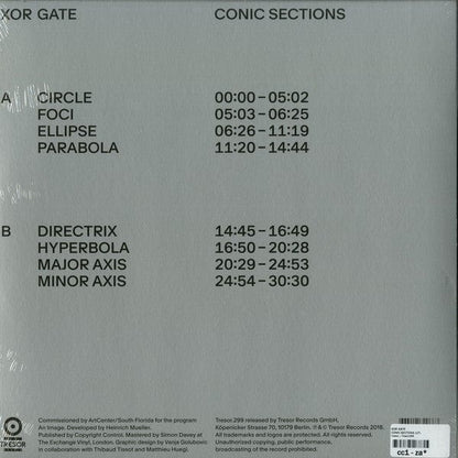 XOR Gate - Conic Sections (12") Tresor