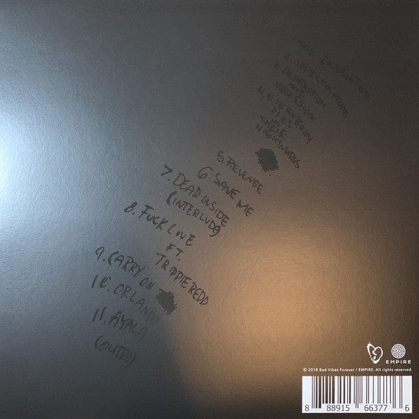 Xxxtentacion - 17 (LP, Album, Bla) on Bad Vibes Forever, Empire at Further Records