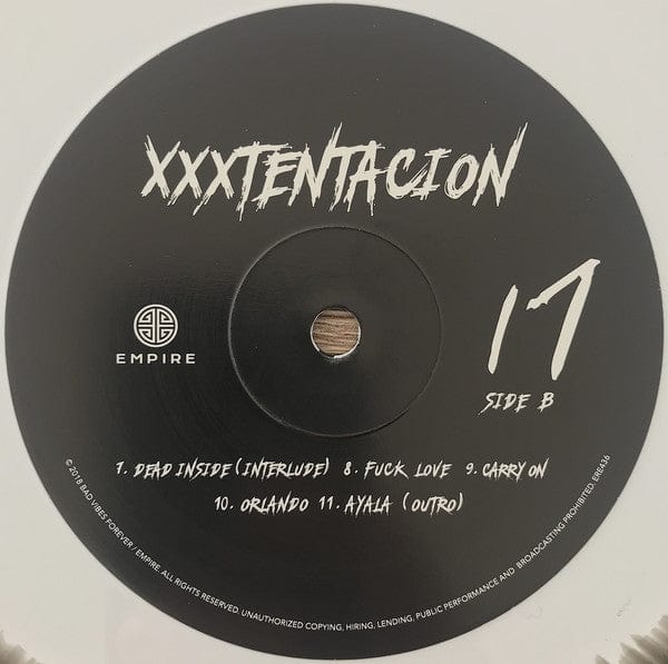 Xxxtentacion - 17 (LP) (Black & White Smash)