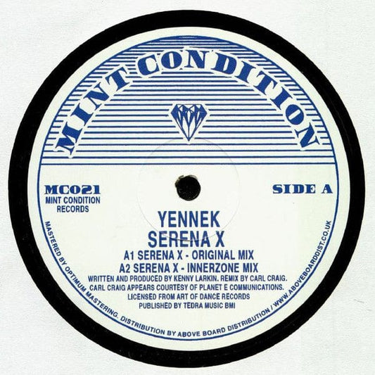 Yennek - Serena X (12", RE, RM) on Mint Condition (2) at Further Records