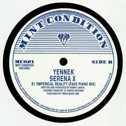 Yennek - Serena X (12", RE, RM) on Mint Condition (2) at Further Records