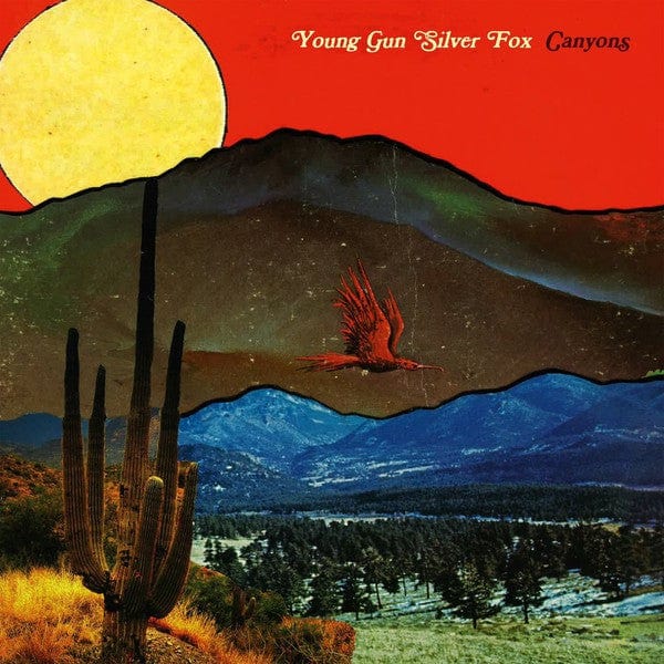 Young Gun Silver Fox – Canyons (LP, Karma Chief Records, 2021) Front Cover