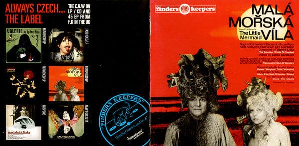 ZdenÄk LiÅ¡ka - MalÃ¡ MoÅskÃ¡ VÃ­la (Hans C. Andersenâs The Little Mermaid) (LP) Finders Keepers Records