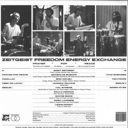 Zeitgeist Freedom Energy Exchange - Vol. III: Prayer For Peace (LP) Get Together (3) Vinyl