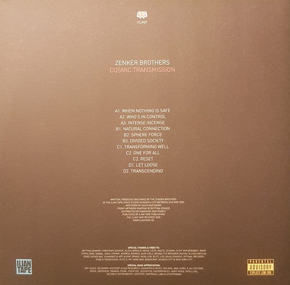 Zenker Brothers - Cosmic Transmission (2xLP, Album) Ilian Tape