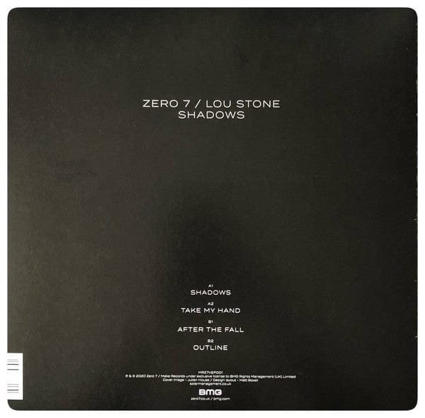 Zero 7 Feat. Lou Stone (5) - Shadows (12", EP, Ltd) on Make Records (3) at Further Records