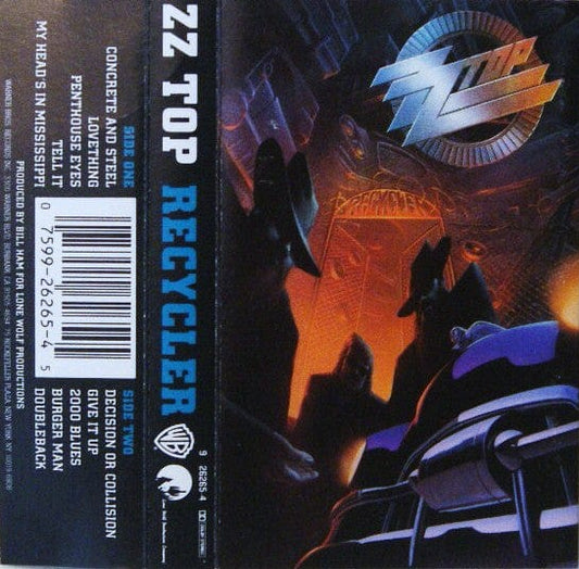 ZZ Top - Recycler (Cassette) Warner Bros. Records, Warner Bros. Records Cassette 075992626545